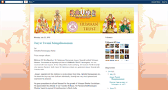 Desktop Screenshot of blogs.srimaantrust.com