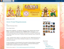 Tablet Screenshot of blogs.srimaantrust.com